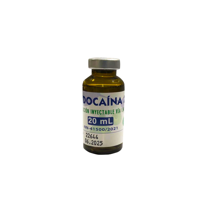 Lidocaina 2% Im X 1 Frasco Amp 20 30Ml Generico Li