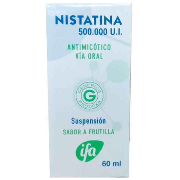 Nistatina 500.000Ui 5Ml Susp X60 100Ml Generico Li