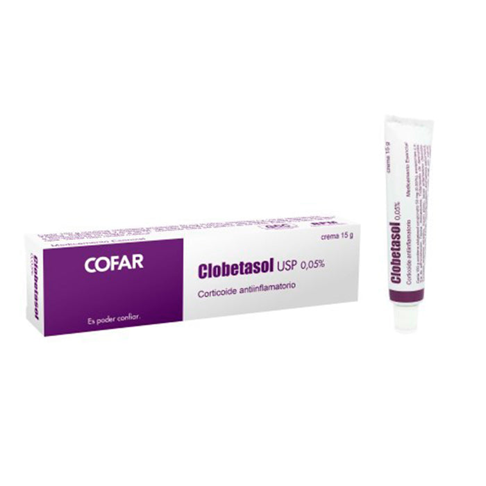 Cofar Clobetasol 0.0005 Generico Crema X 15G