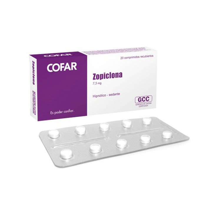 Zopiclona 7.5Mg Genericox Tableta