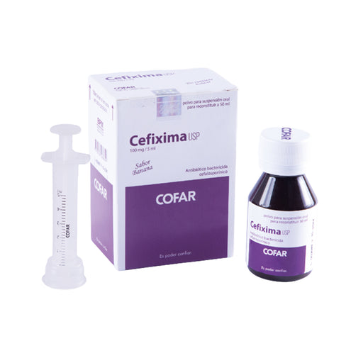 Fixim 100Mg 5Ml Susp X 50Ml Cefixima— Farmacorp