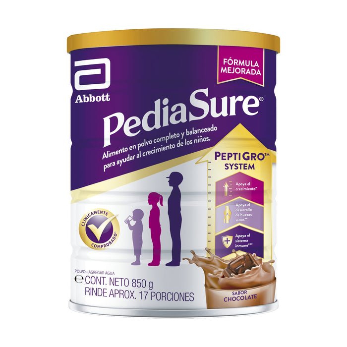 Pediasure Peptigro Chocolate Lata X 850G