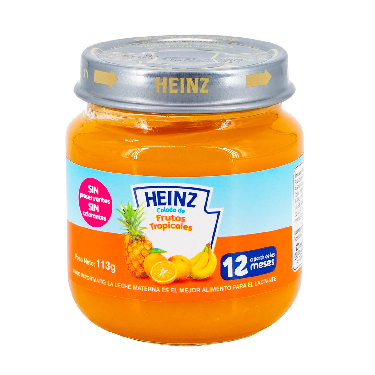 Creciditos Frutas Tropicales Heinz 12 Meses x 113g— Farmacorp - Main Image