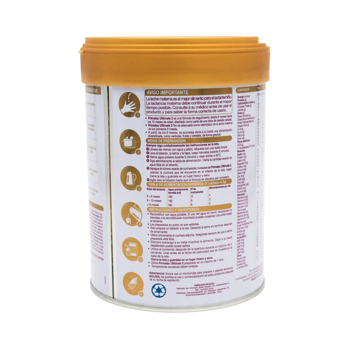 Formula Infantil Primalac Ultimate 2 X 400G