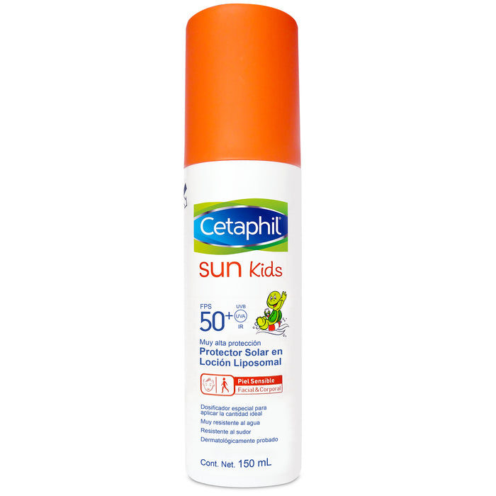 Cetaphil Sun Kids Protector Solar Fps50+ Locion Liposomal X 150Ml