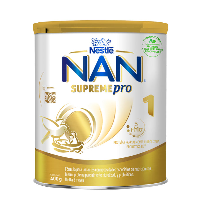 Nan 1 Supreme Pro 1 De 0 A 6 Meses X 400Gr— Farmacorp