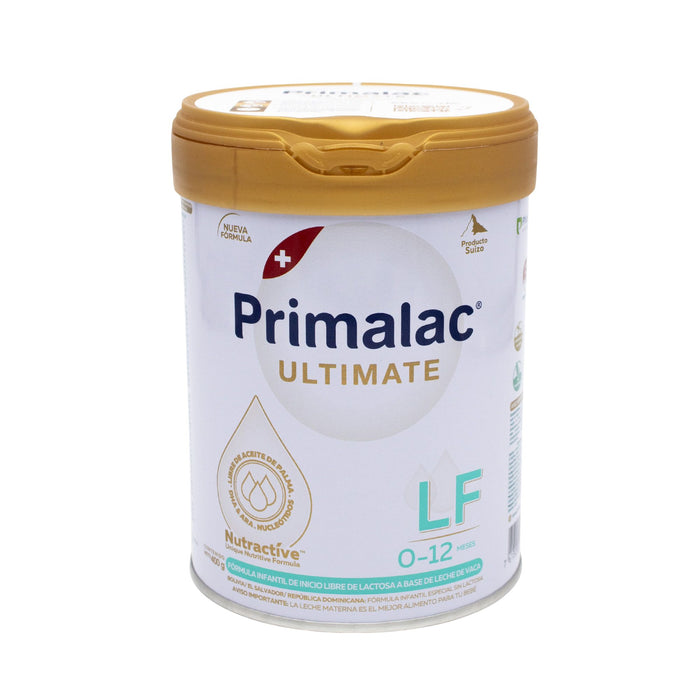 Fórmula Infantil Primalac Ultimate Lf Sin Lactosa Lata X 400G
