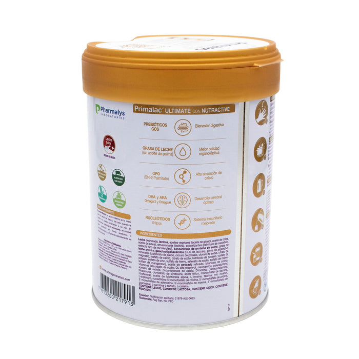 Fórmula Infantil Primalac Utlimate Ar Para Lactantes Lata X 400G