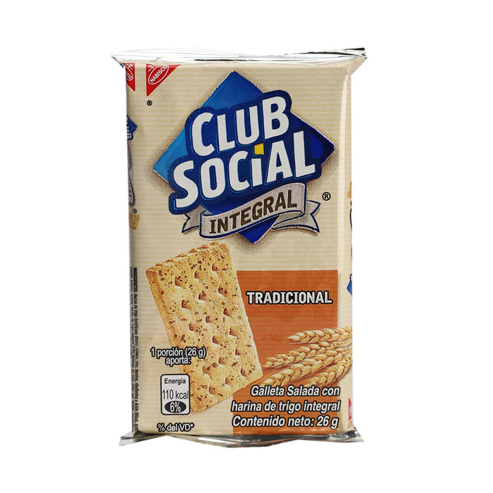 Club Social Galletas Integrales X 24G
