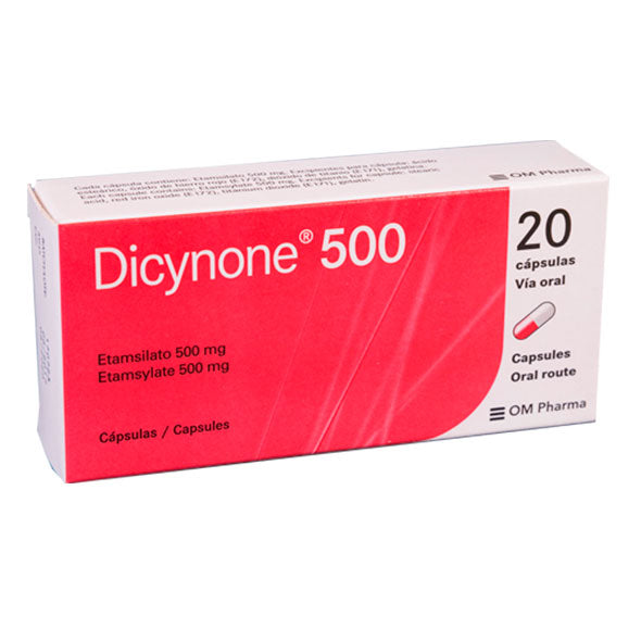 Dicynone 500Mg Etamsilato X Capsula— Farmacorp