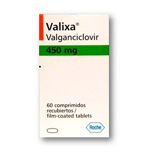 Valixa Valganciclovir 450Mg X 60 Comprimidos