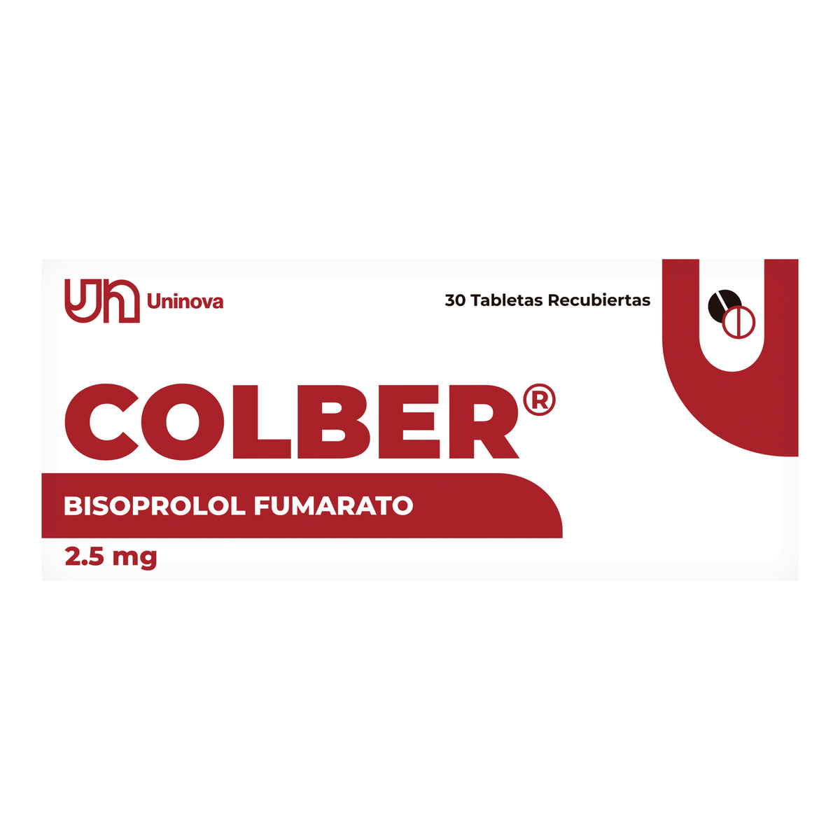 Colber 2.5Mg Bisoprolol X Tableta— Farmacorp