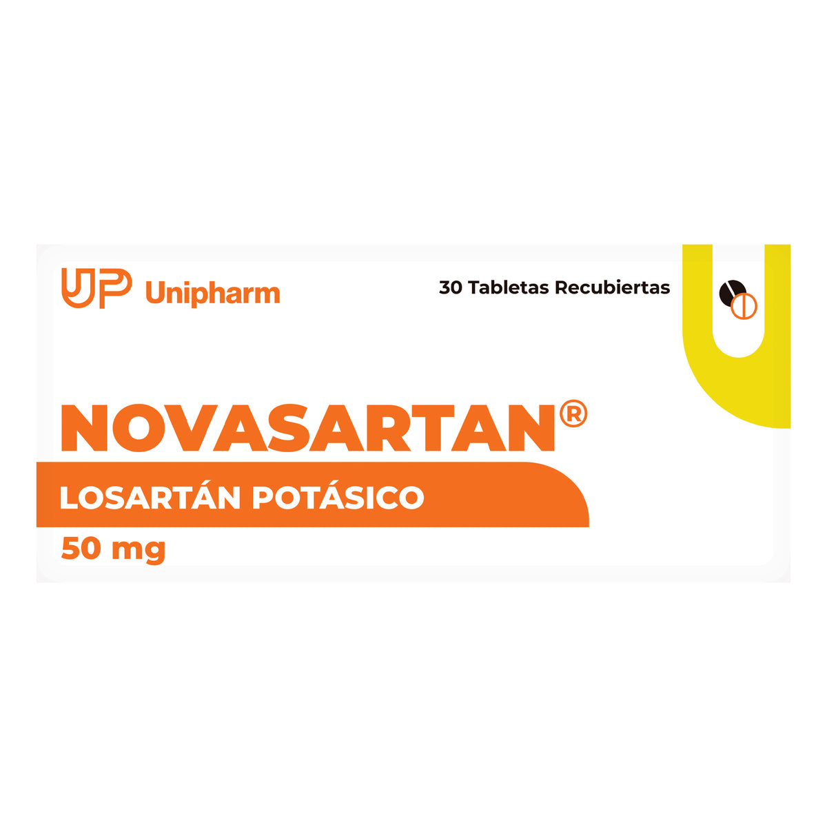 Novasartan Losartán 50 Mg X Tableta— Farmacorp