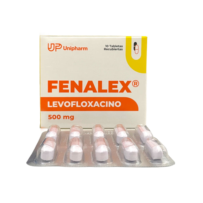 Fenalex Levofloxacino 500 Mg X Tableta