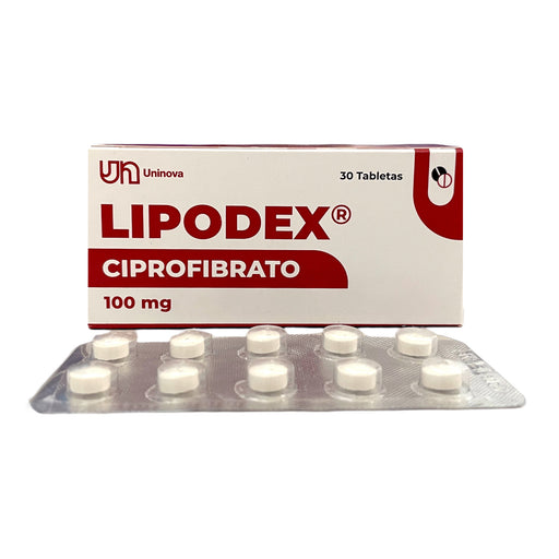Lipodex Ciprofibrato 100 Mg X Tableta