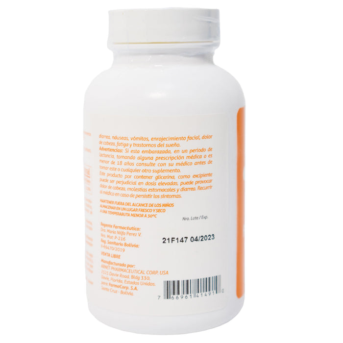 Vitamina C Farmacorp 1000Mg X 60 Tabletas