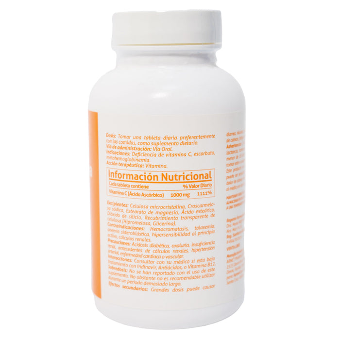 Vitamina C Farmacorp 1000Mg X 60 Tabletas