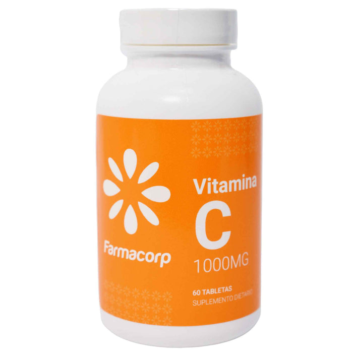 Vitamina C Farmacorp 1000Mg X 60 Tabletas