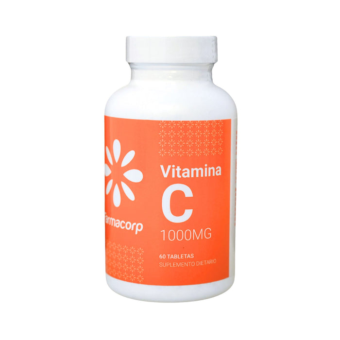 Vitamina C Farmacorp 1000Mg X 60 Tabletas