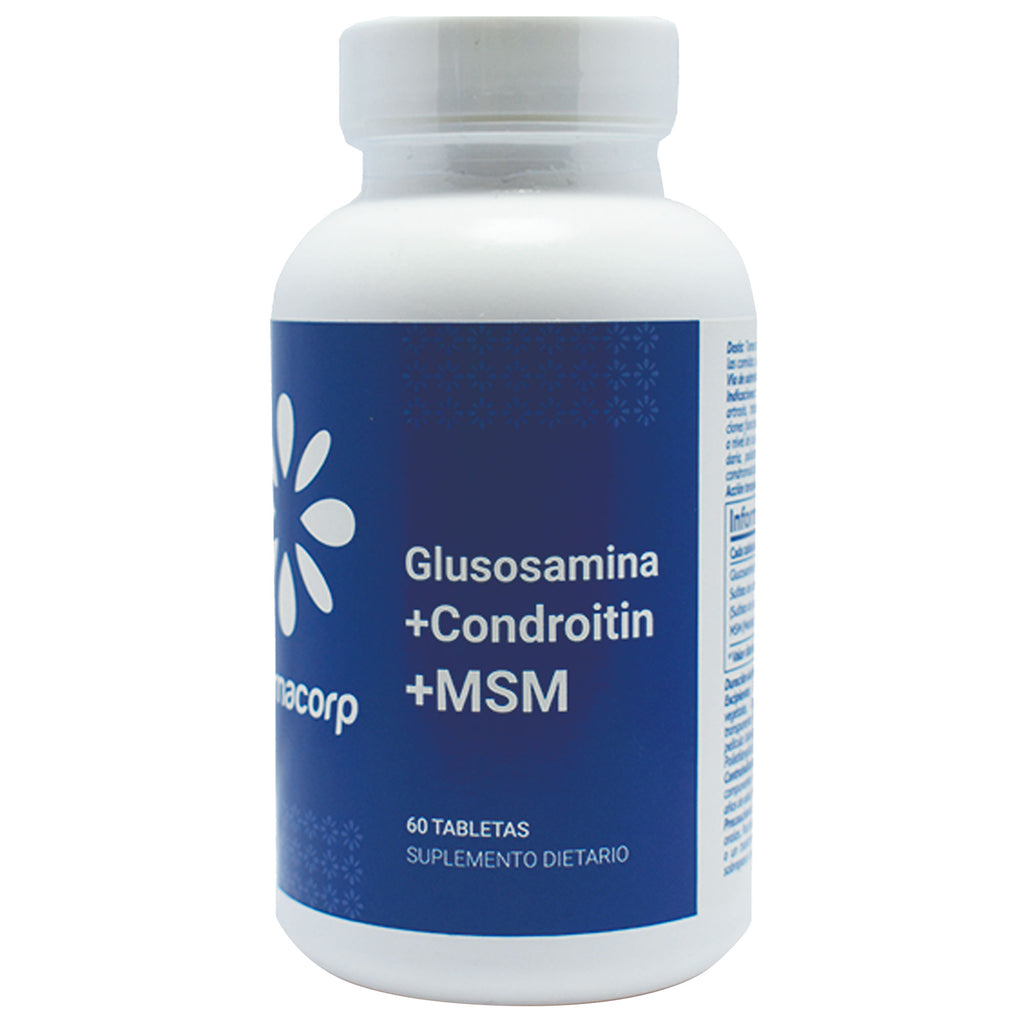 URBADOL GLUCOSAMINA/CONDROITINA/MSM/COLAGENO/ 60 TAB - Farmacia