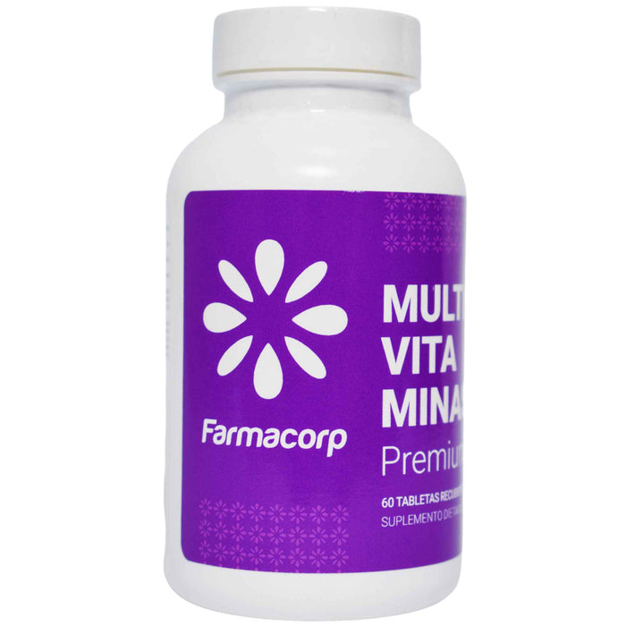 Multivitaminas Premium Farmacorp X 60 Tabletas