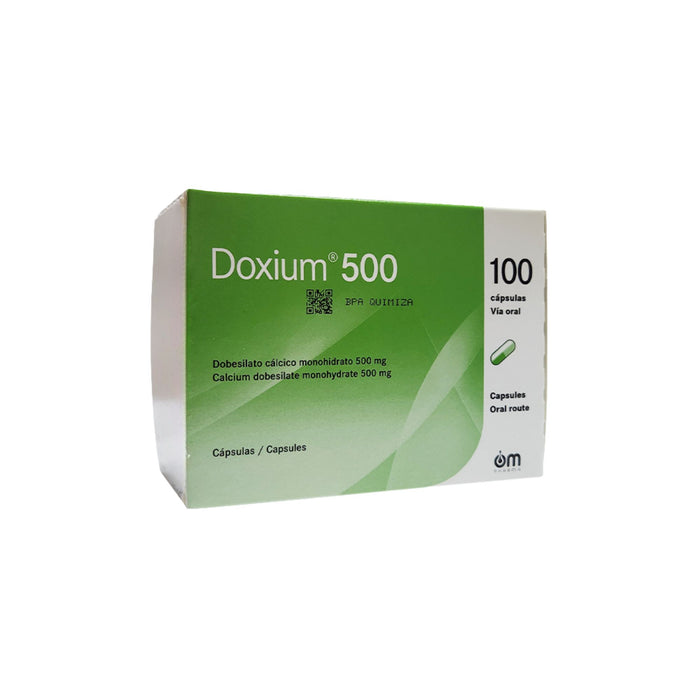 Doxium Dobesilato De Calcio 500Mg X Cápsula