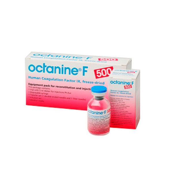 Octanine F Factor Ix 500Ui Coagulacion Humana X Ampolla