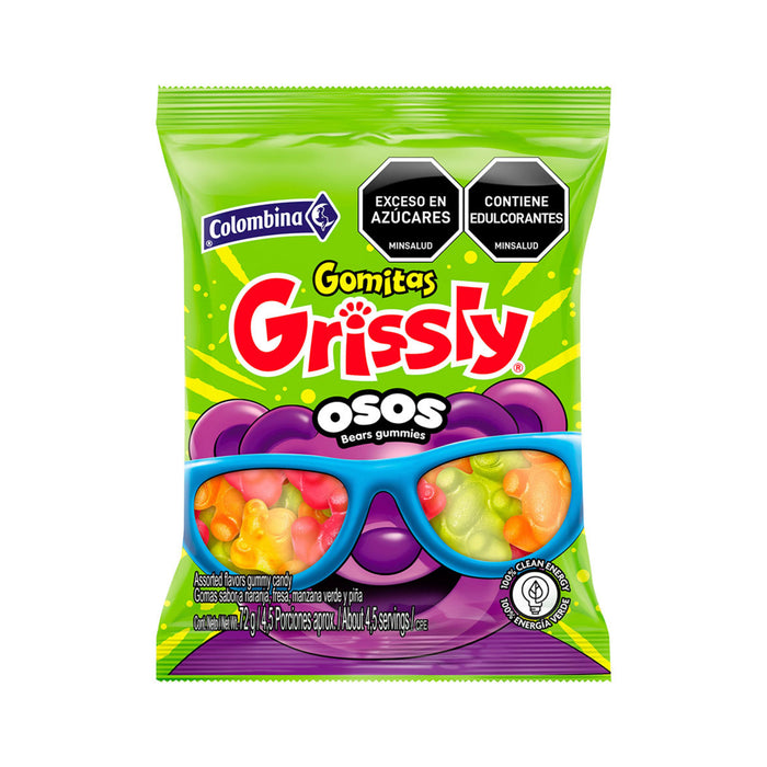 Gomitas Colombina Grissly Osos X 72G
