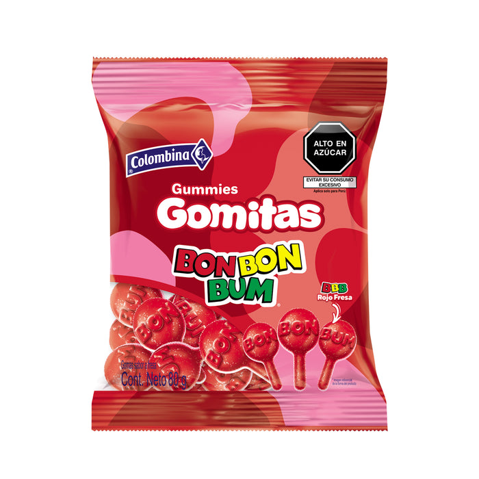 Gomitas Colombina Bon Bon Bum Fresa X 80G