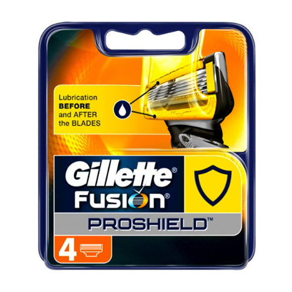Gillette Fusion Proshield Repuesto X 4 Cartuchos