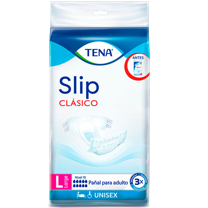 Tena Basic Panal Talla L Unisex Para Adulto X Unidad