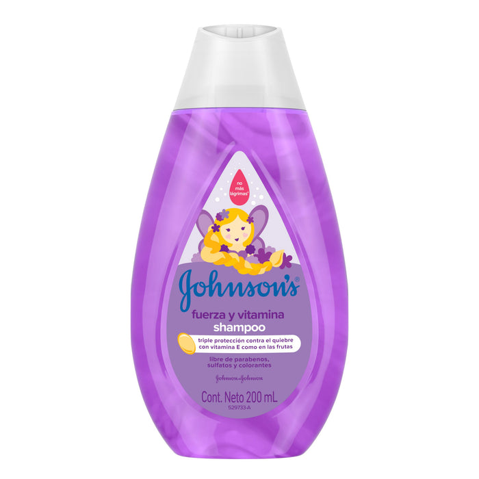 Johnson Shampoo Fuerza Y Vitamina X 200Ml