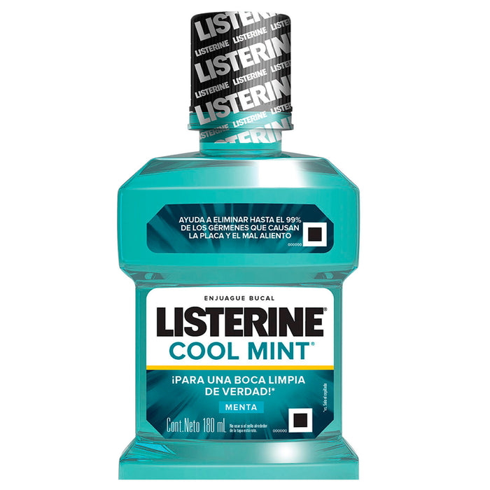 Listerine Enjuague Bucal Cool Mint X 180Ml