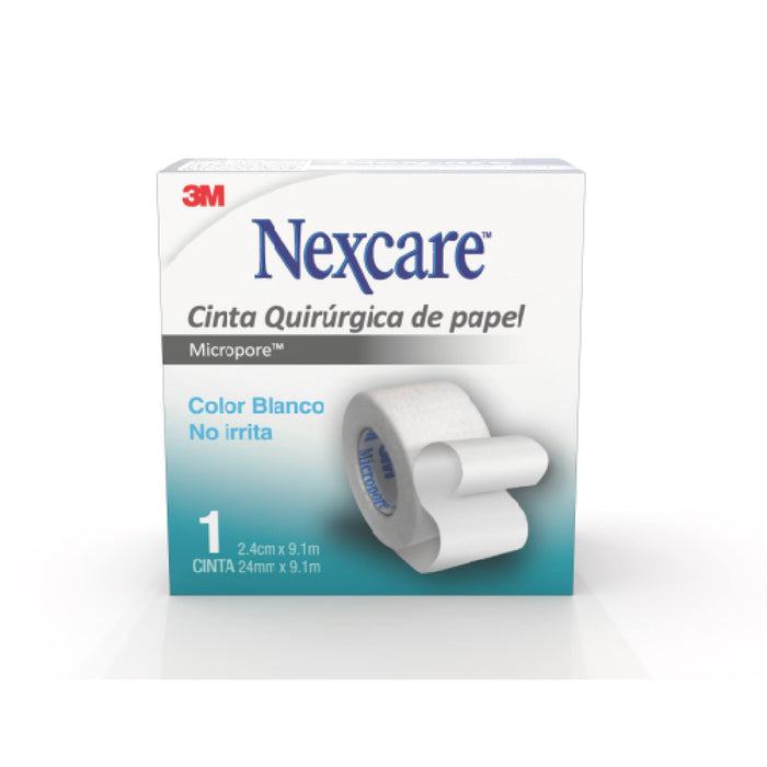Micropore Blanco Nexcare 3M 2.4Cm X 9.1M