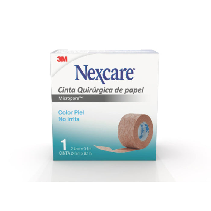 Micropore Piel 3M Nexcare 2.4Cm X 9.1M