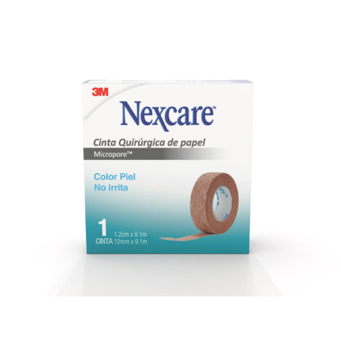 Micropore Piel 3M Nexcare 1.2Cm X 9.1M