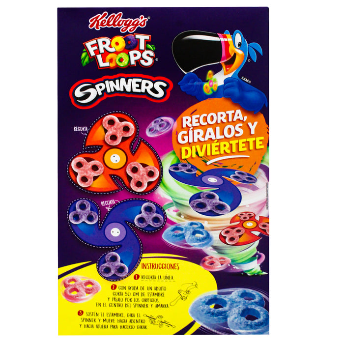 Kelloggs Froot Loops Cereal Spinners X 265G