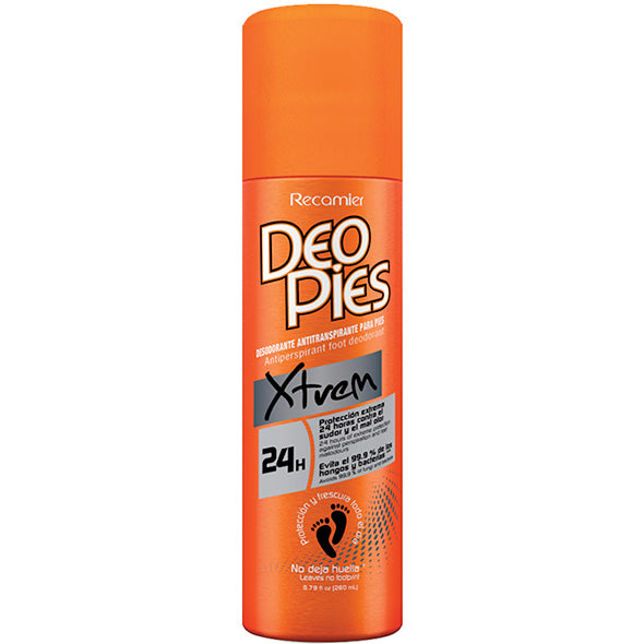 Desodorante Para Pies Antibacterial Deo Pies 260 ml - recamierecM