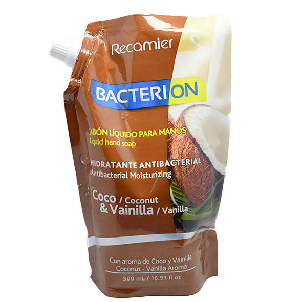 Recamier Jabon Liquido Antibacterial Coco Y Vainilla X 500Ml