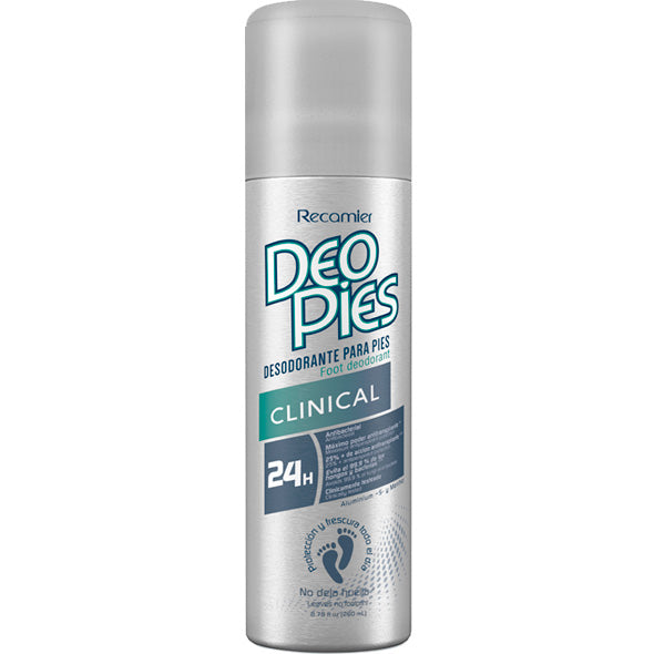 Recamier Deo Pies Desodorante Clinical X 260Ml