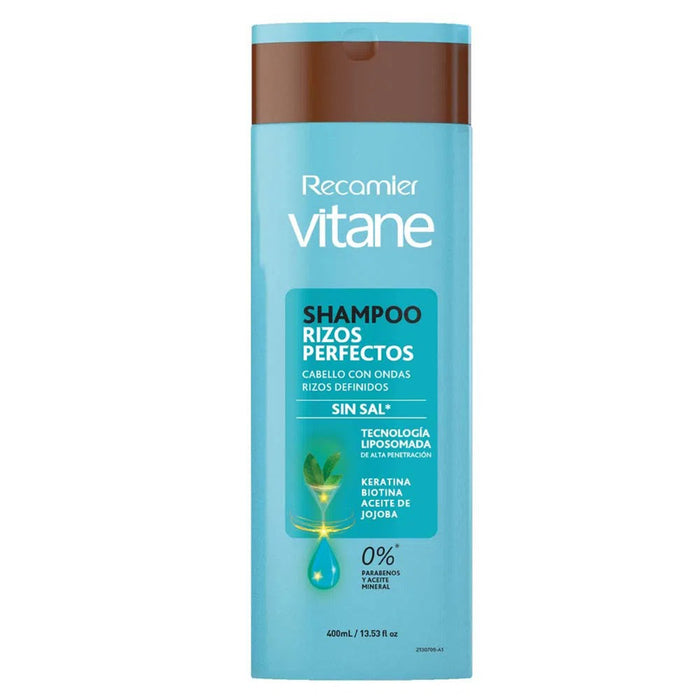 Recamier Vitane Shampoo X 400Ml Rizos Perfectos