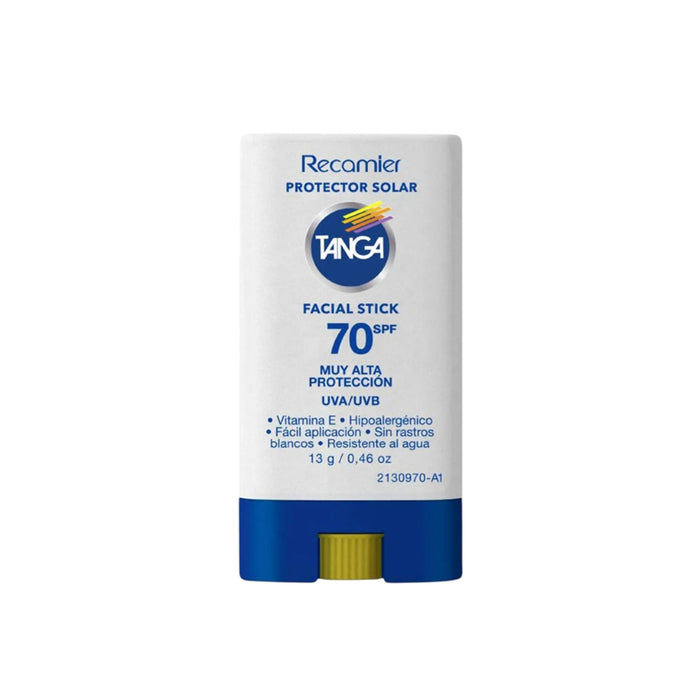 Protector Solar Recamier Tanga Facial Stick Spf70 X 13G