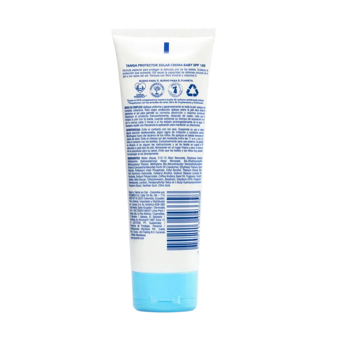 Protector Solar Recamier Tanga Crema Baby Spf 100 X 120Ml