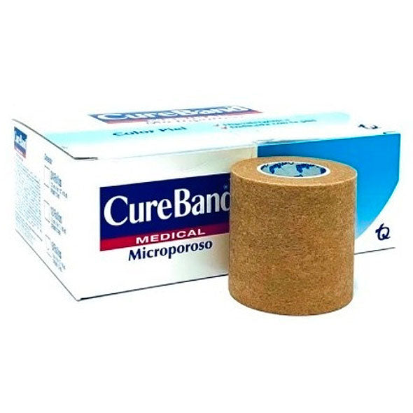 Cure Band Microporoso 2 Plg Piel X 6 Rollos