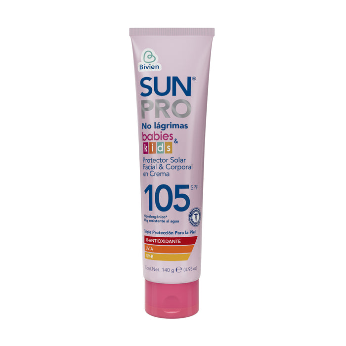 Protector Solar Sun Pro Babies & Kids Spf 105 X 140 G