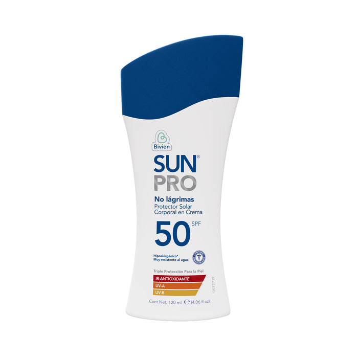 Protector Solar Sunpro Crema Spf 50 X 120Ml