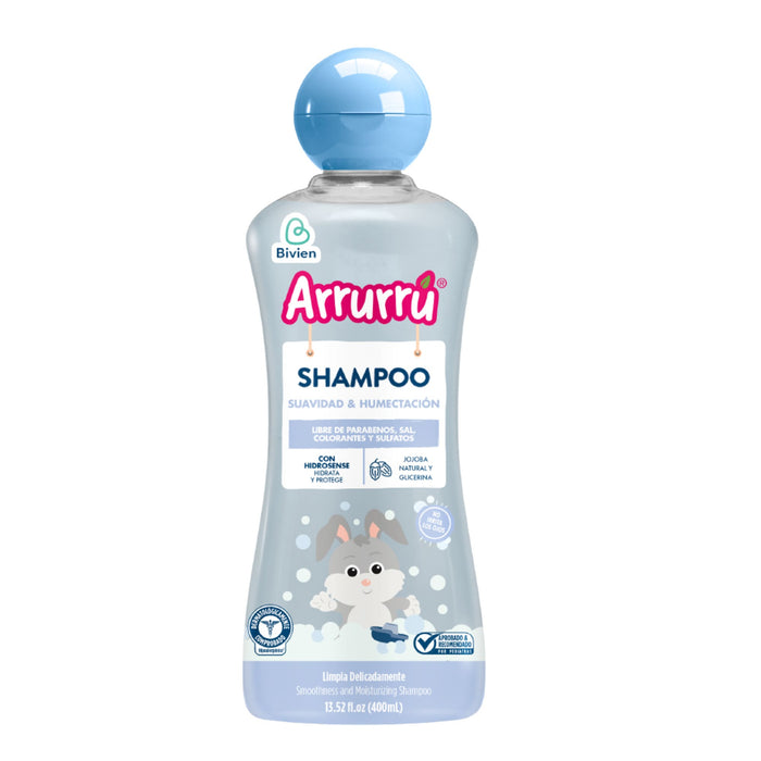 Shampoo Arrurrú Suavidad Y Humectación X 400 Ml