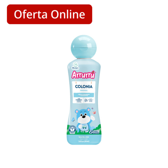 Colonia Infantil Arrurru Original Azul X 220Ml