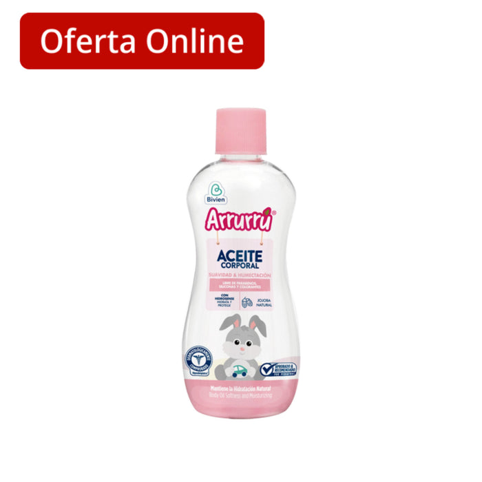 Aceite Corporal Arruru Suavidad Y Humectación X 120Ml