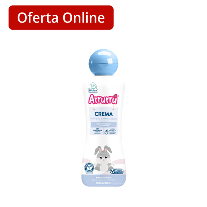 Crema Arrurru Suavidad Y Humectación X 400Ml